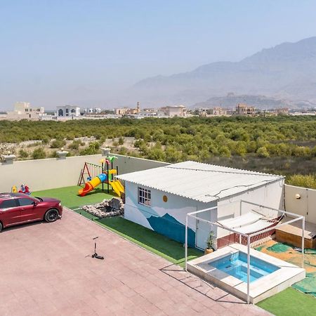 Lazeemah Chalet استراحة اللزيمه Villa Rász el-Haima Kültér fotó